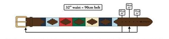 Pampeano Size Guide